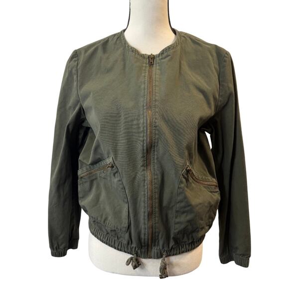 Freebird Women’s Army Green Jacket Size M - Picture 1 of 7
